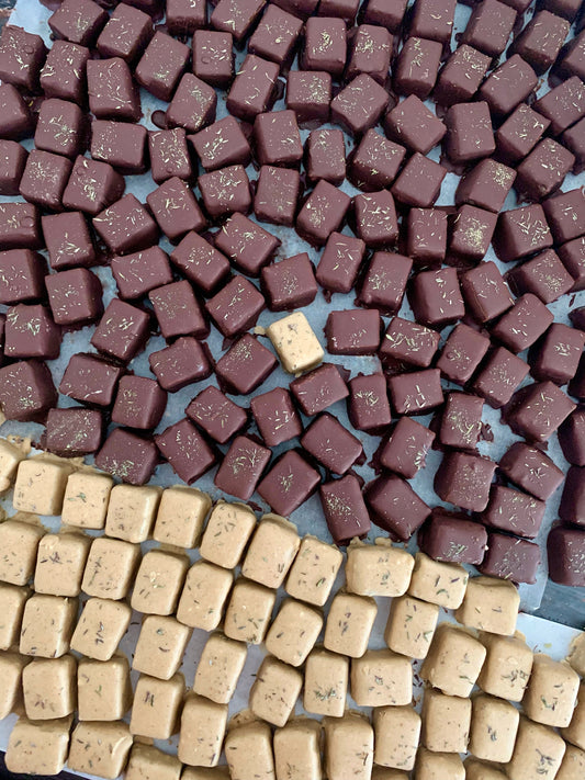 Coffee, Thyme, Honey & Lemon Bonbons